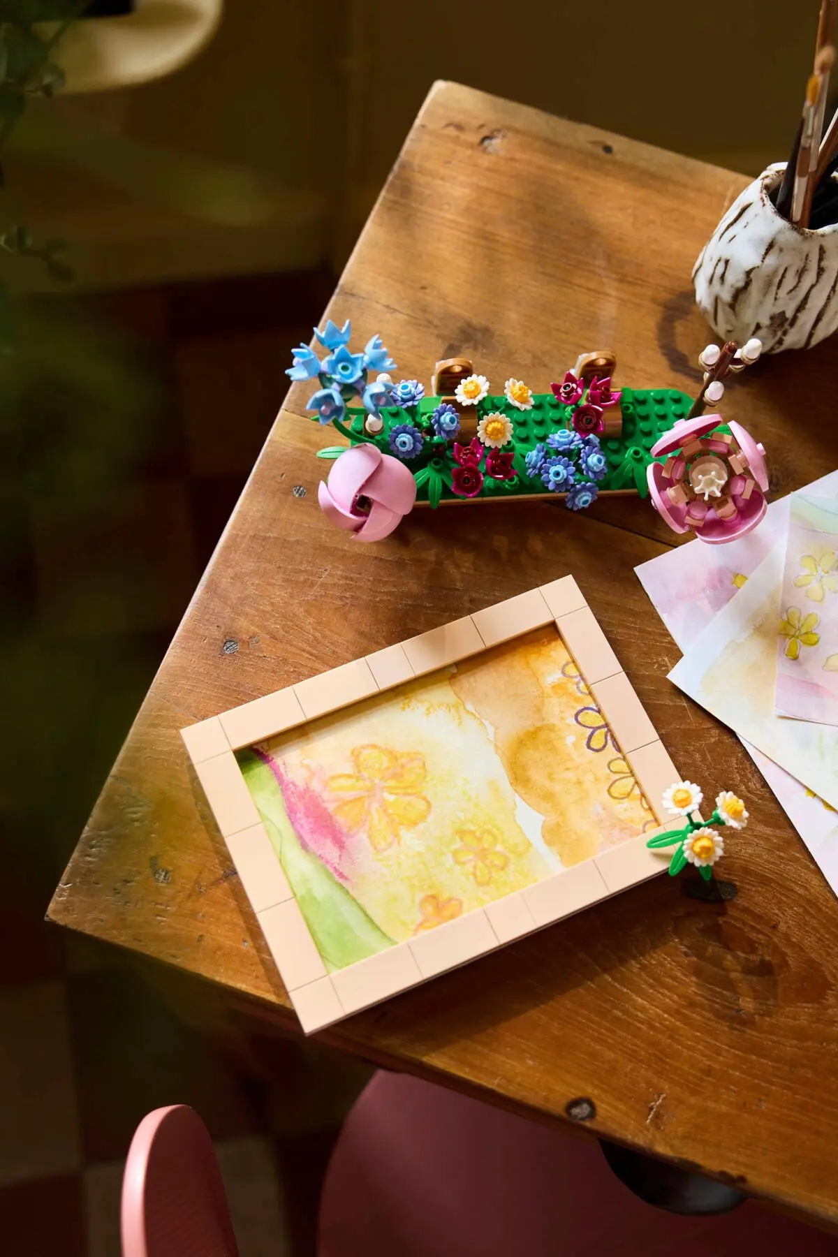 LEGO Botanicals 40916 Floral Picture Frame set, image 8
