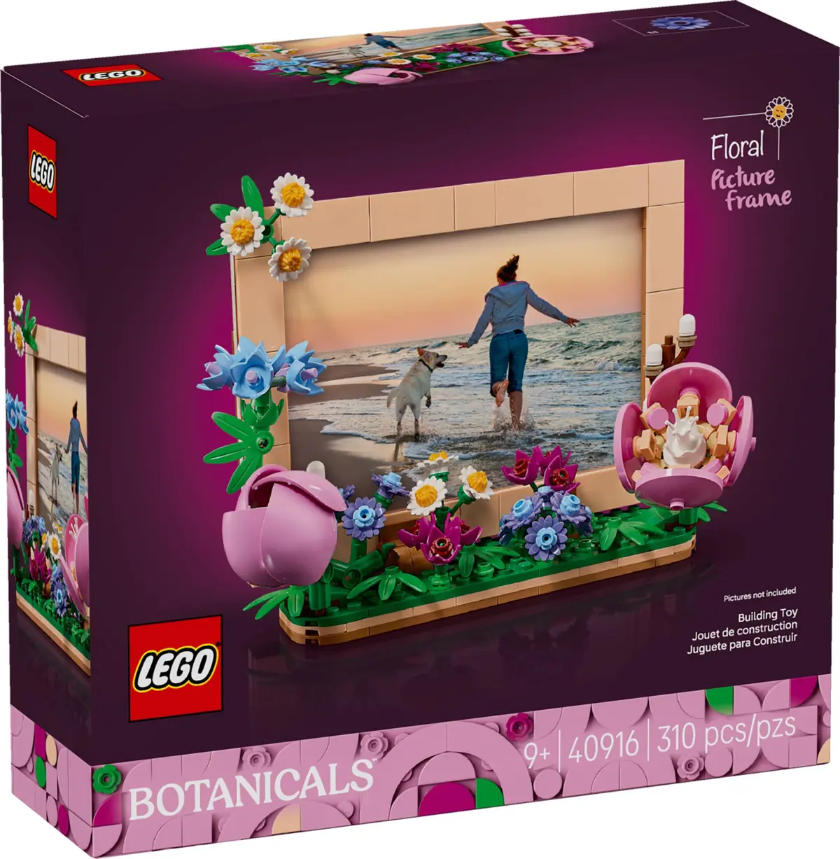 LEGO Botanicals 40916 Floral Picture Frame set, image 3