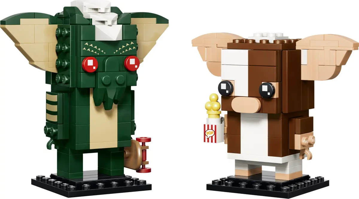 LEGO BrickHeadz 40919 Gremlins: Gizmo and Stripe Figures set