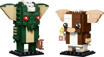 LEGO BrickHeadz 40919 Gremlins: Gizmo and Stripe Figures set