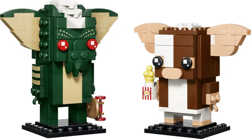 LEGO BrickHeadz 40919 Gremlins: Gizmo and Stripe Figures set