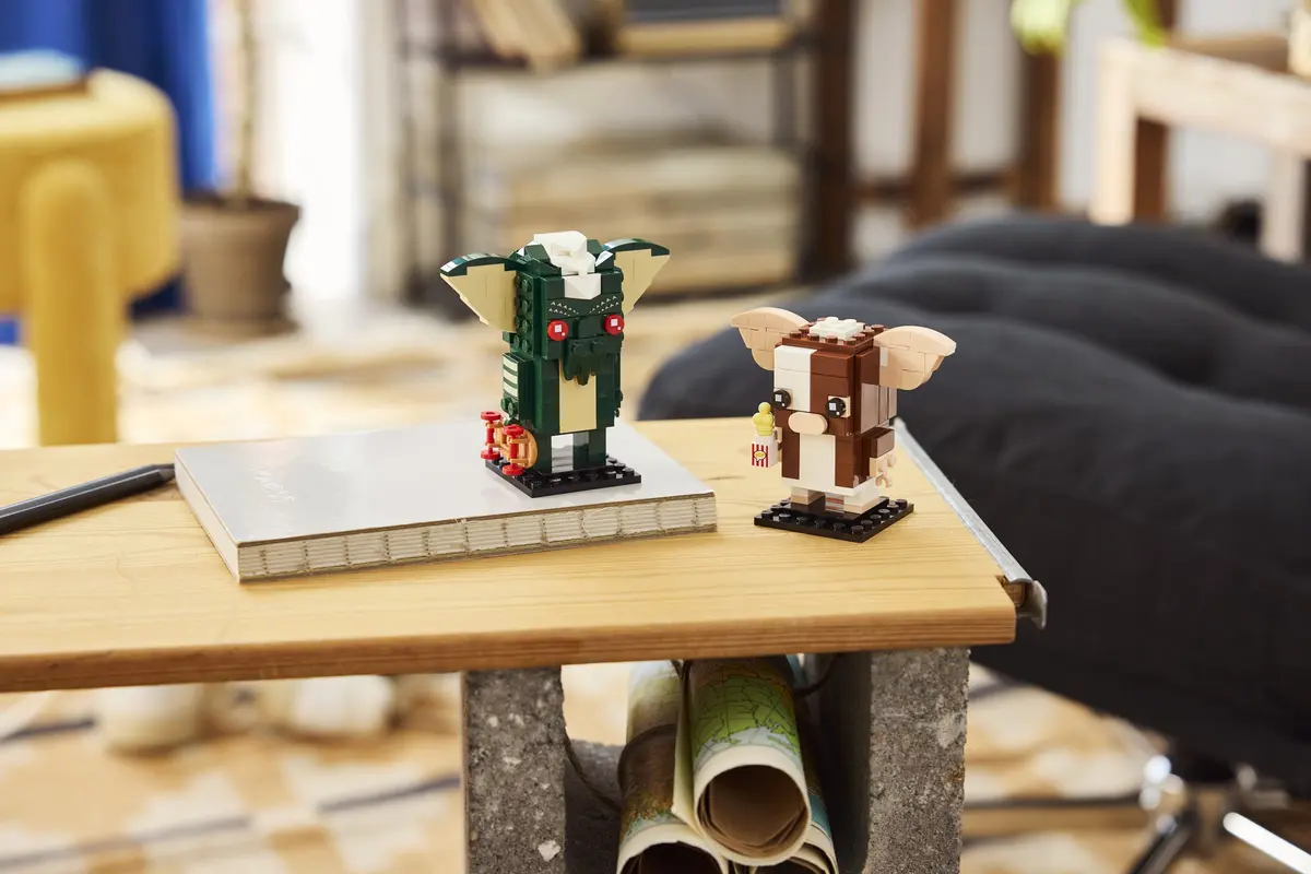 LEGO BrickHeadz 40919 Gremlins: Gizmo and Stripe Figures set, image 4