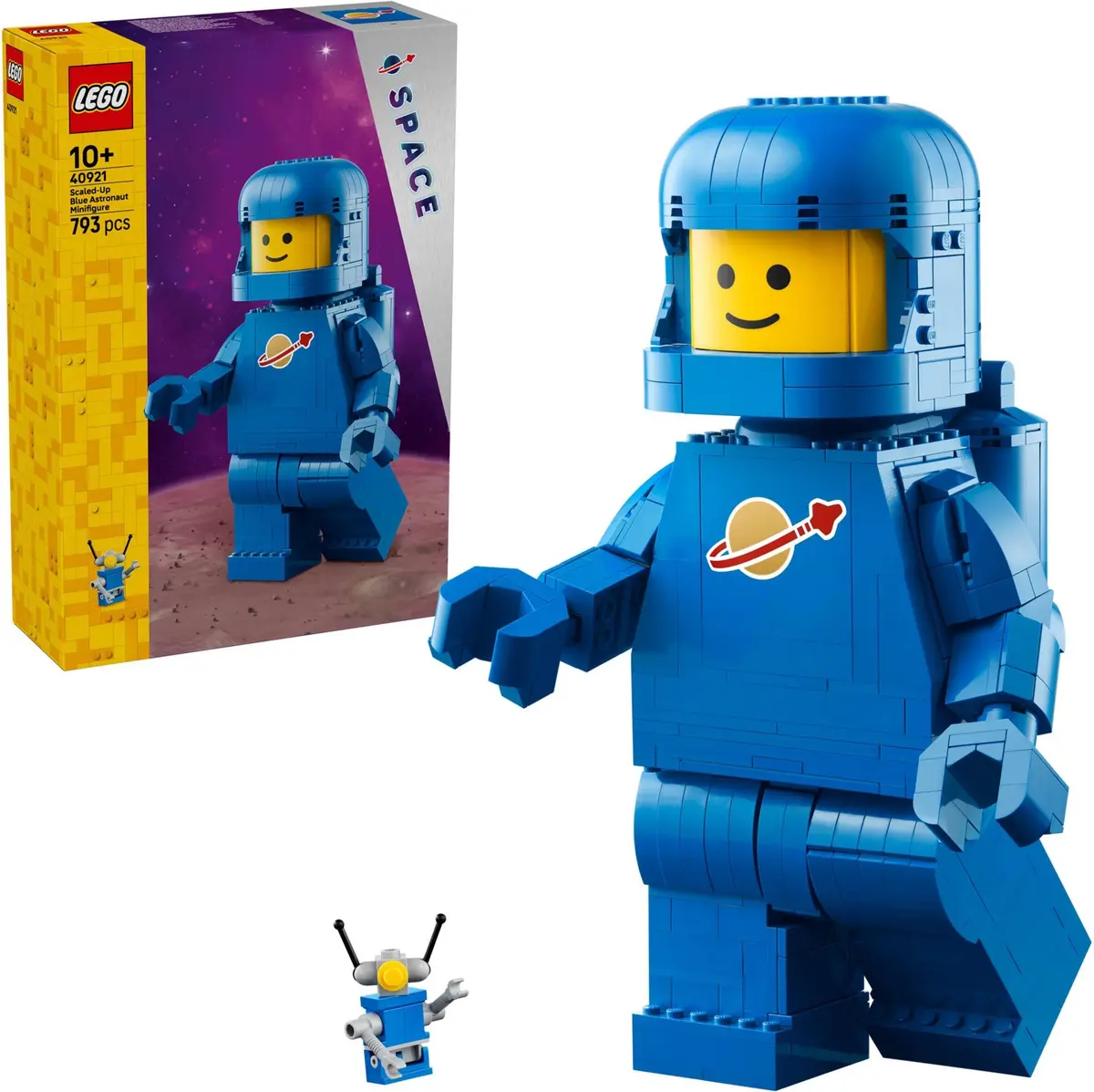 LEGO Miscellaneous 40921 Up-Scaled Blue Astronaut Minifigure set, image 3