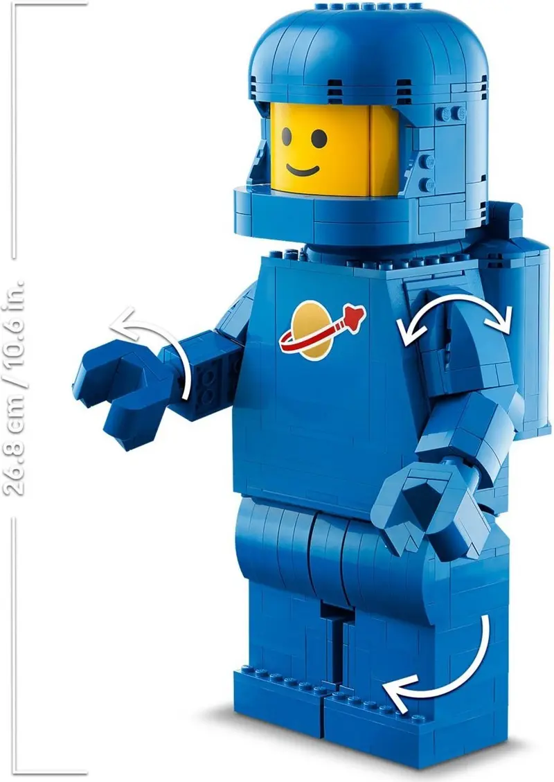 LEGO Miscellaneous 40921 Up-Scaled Blue Astronaut Minifigure set, image 11