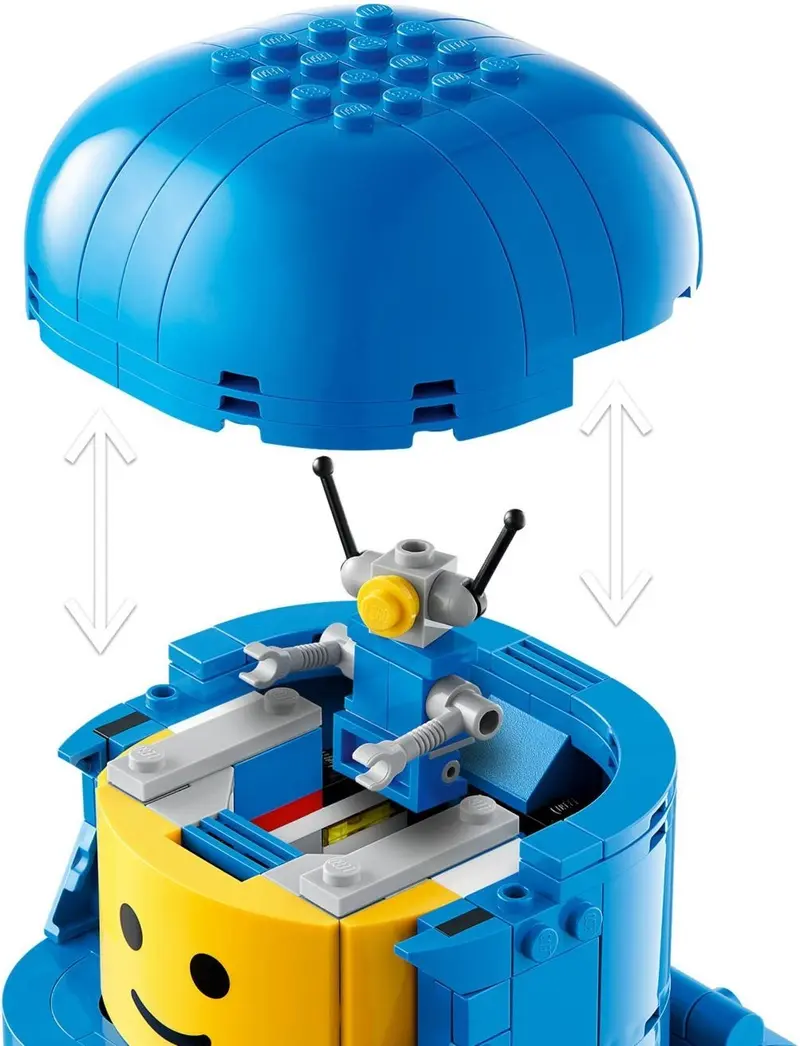 LEGO Miscellaneous 40921 Up-Scaled Blue Astronaut Minifigure set, image 10