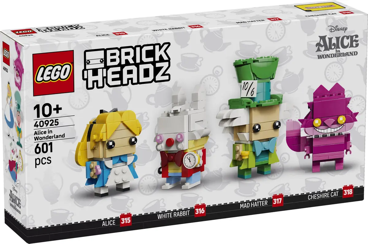 LEGO BrickHeadz 40925 Alice in Wonderland set, image 2