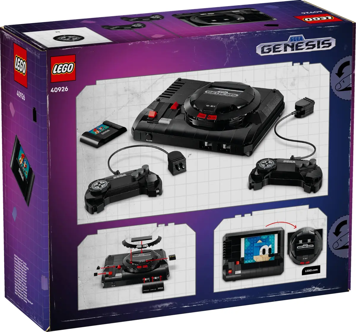 LEGO Sonic the Hedgehog 40926 SEGA Genesis Console set, image 2