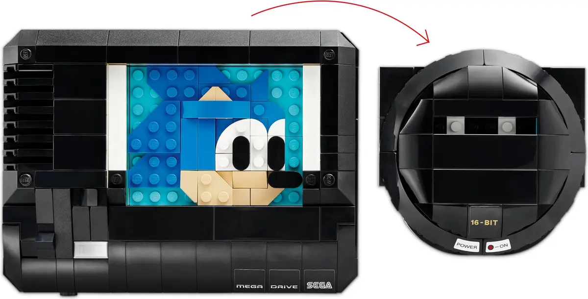 LEGO Sonic the Hedgehog 40926 SEGA Genesis Console set, image 14