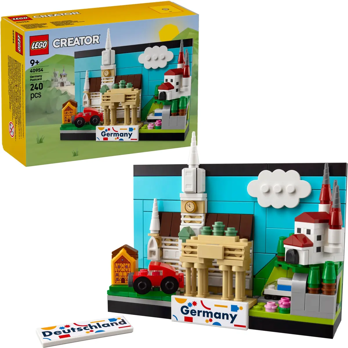 LEGO Creator 40954 Germany Postcard set, image 2
