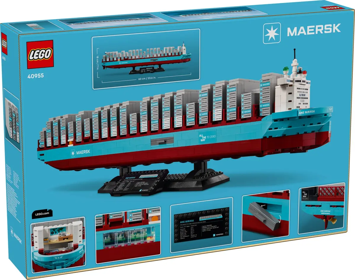LEGO Miscellaneous 40955 Maersk Dual-Fuel Container Vessel set, image 3