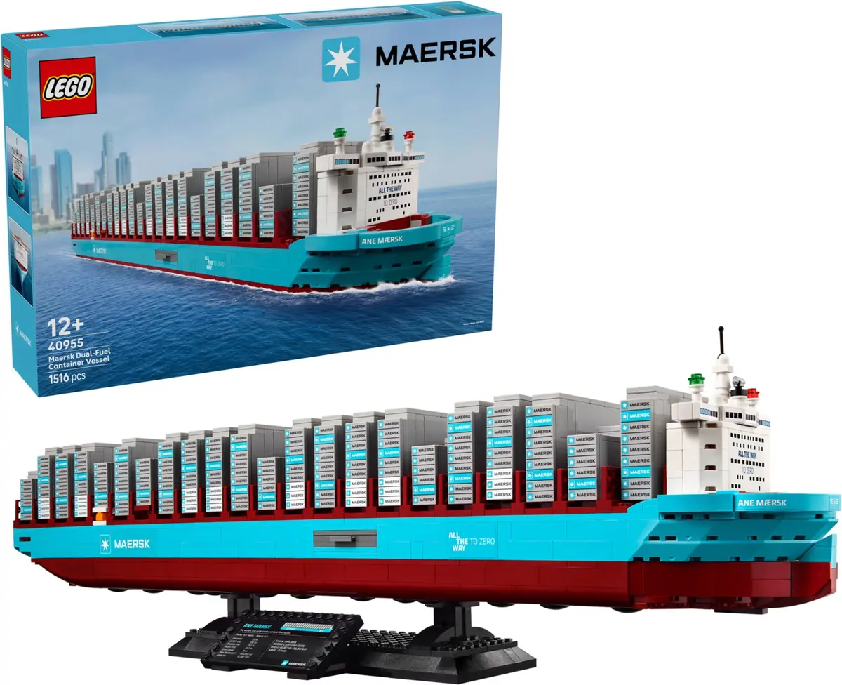 LEGO Miscellaneous 40955 Maersk Dual-Fuel Container Vessel set, image 4