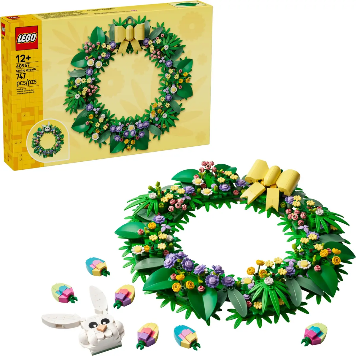 LEGO Seasonal 40957 Spring Wreath set, image 3
