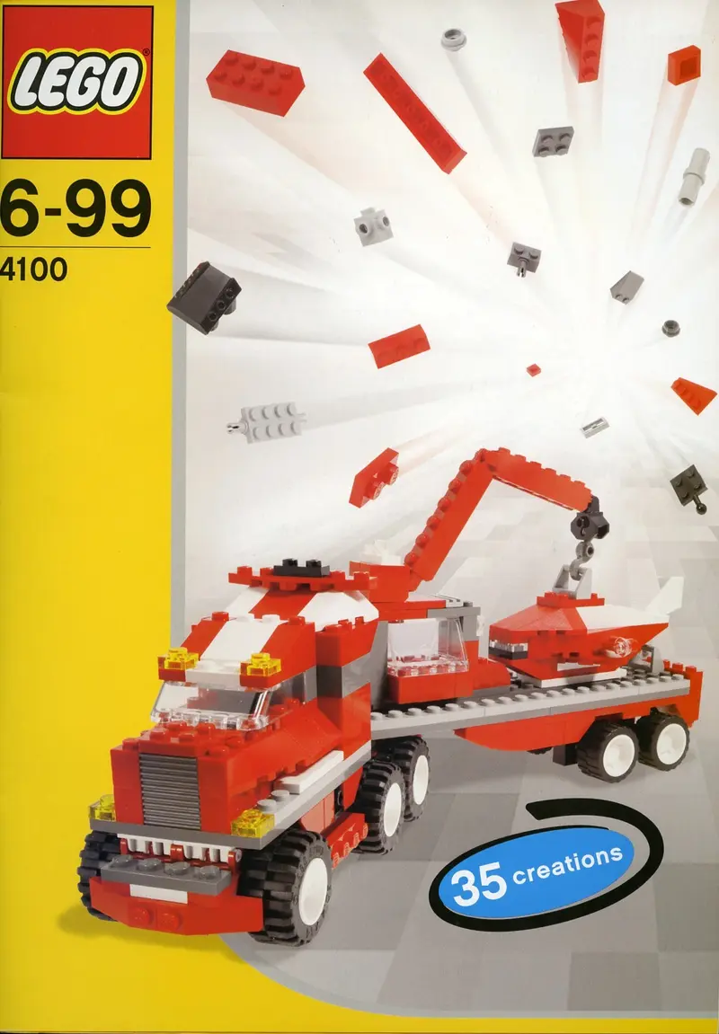 LEGO Creator 4100 Maximum Wheels set