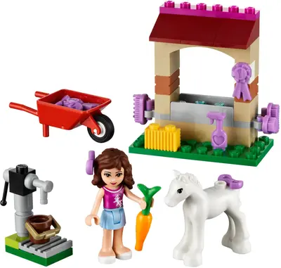 LEGO Friends 41003 Olivia's Newborn Foal set