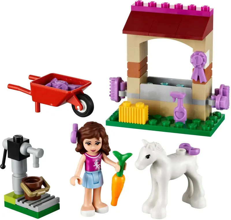 LEGO Friends 41003 Olivia's Newborn Foal set