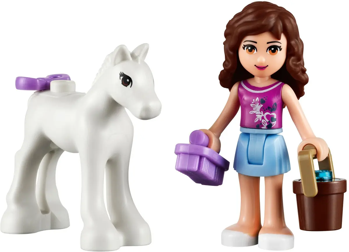 LEGO Friends 41003 Olivia's Newborn Foal set, image 6