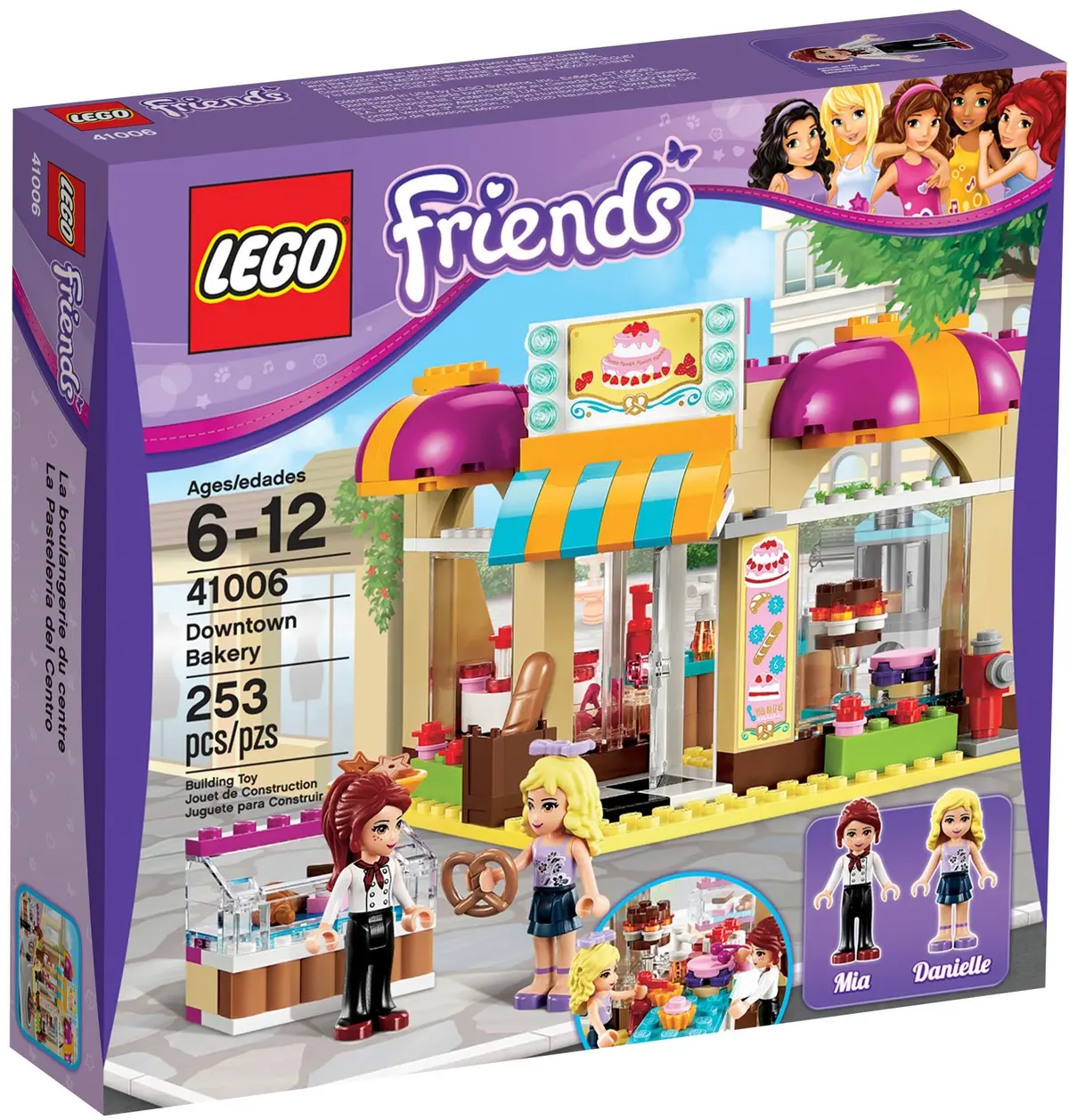 LEGO Friends 41006 Downtown Bakery set, image 2
