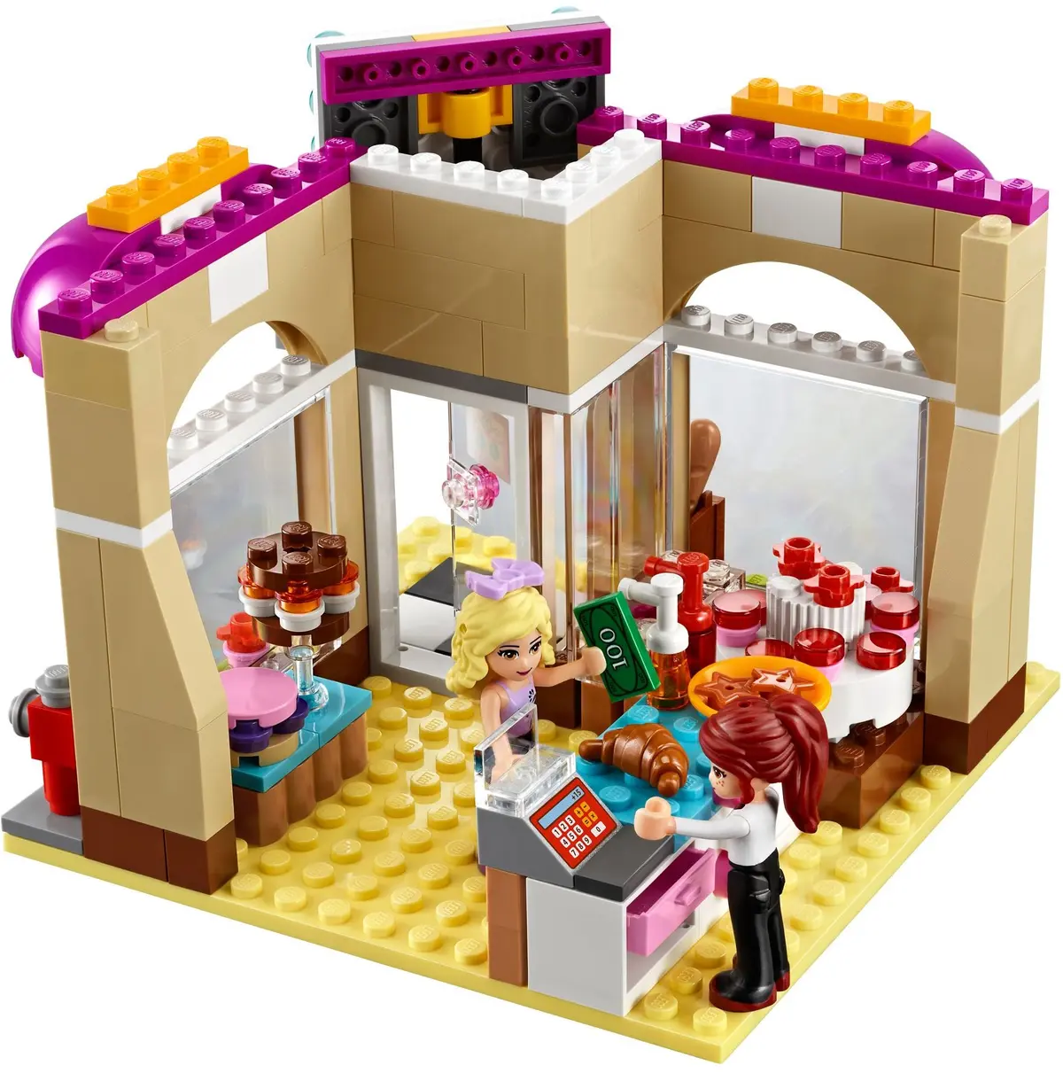 LEGO Friends 41006 Downtown Bakery set, image 5