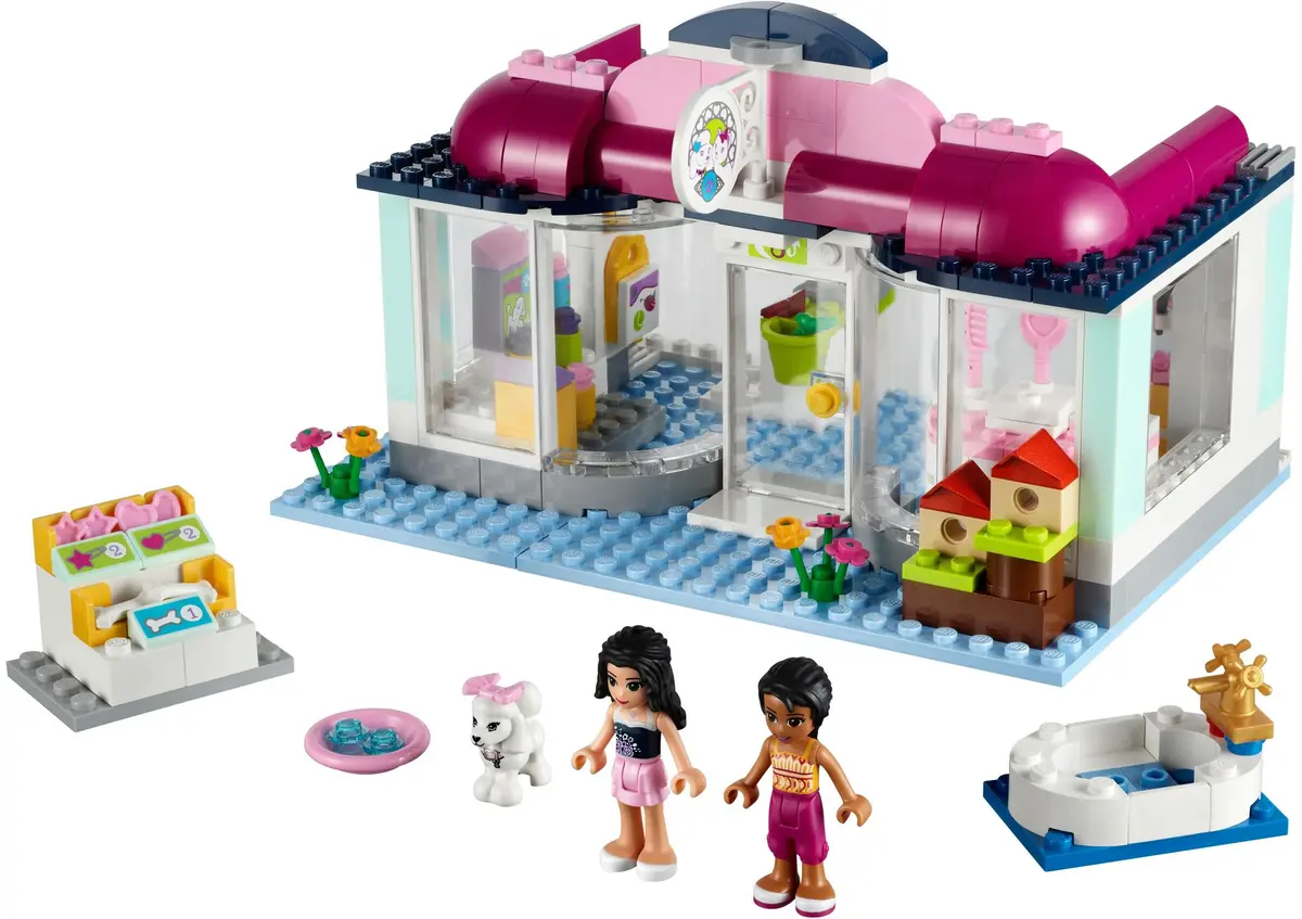 LEGO Friends 41007 Heartlake Pet Salon set