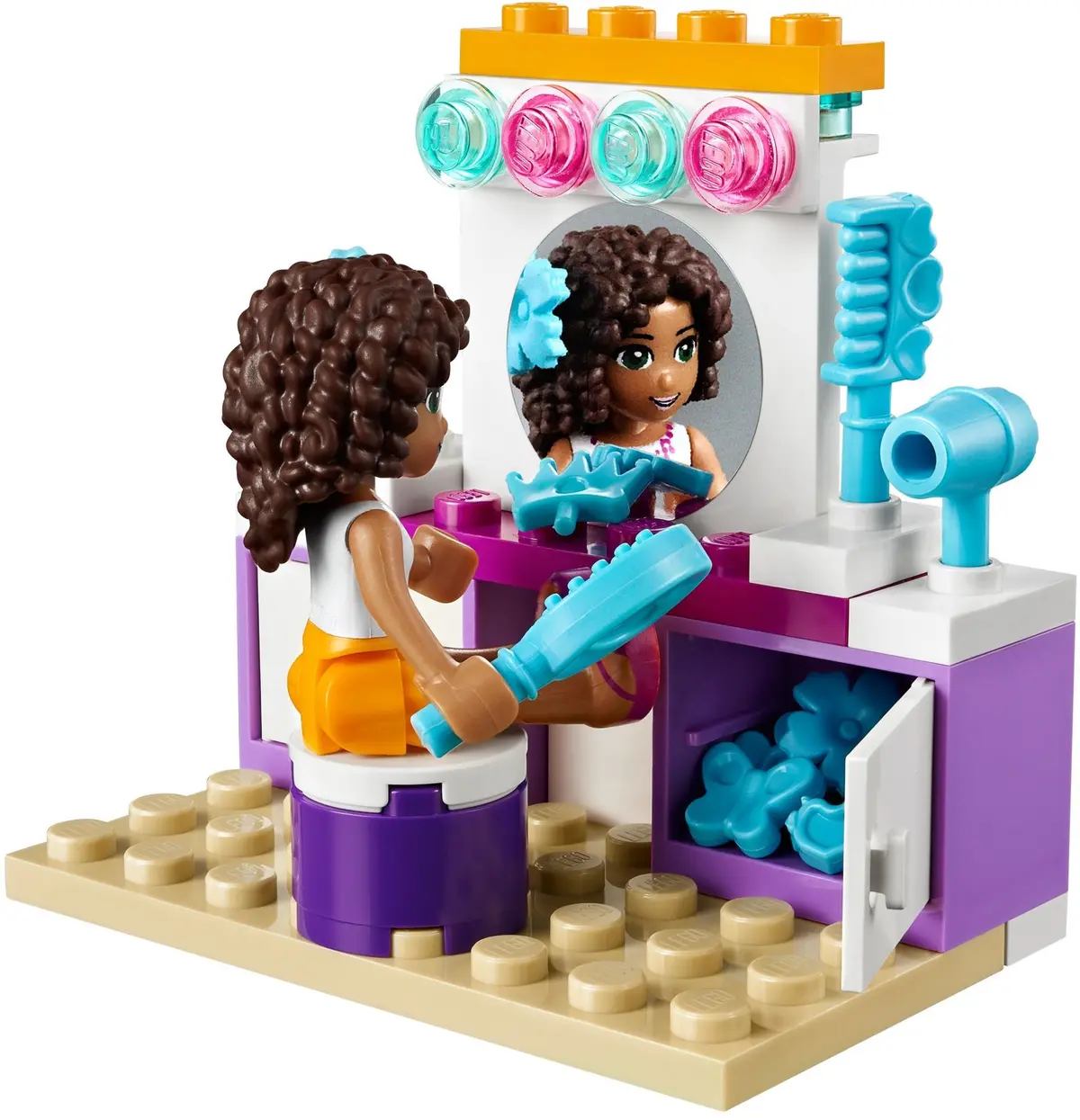 LEGO Friends 41009 Andrea's Bedroom set, image 6
