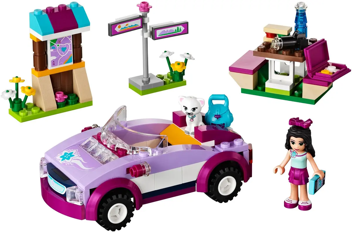 LEGO Friends 41013 Emma's Sports Car set