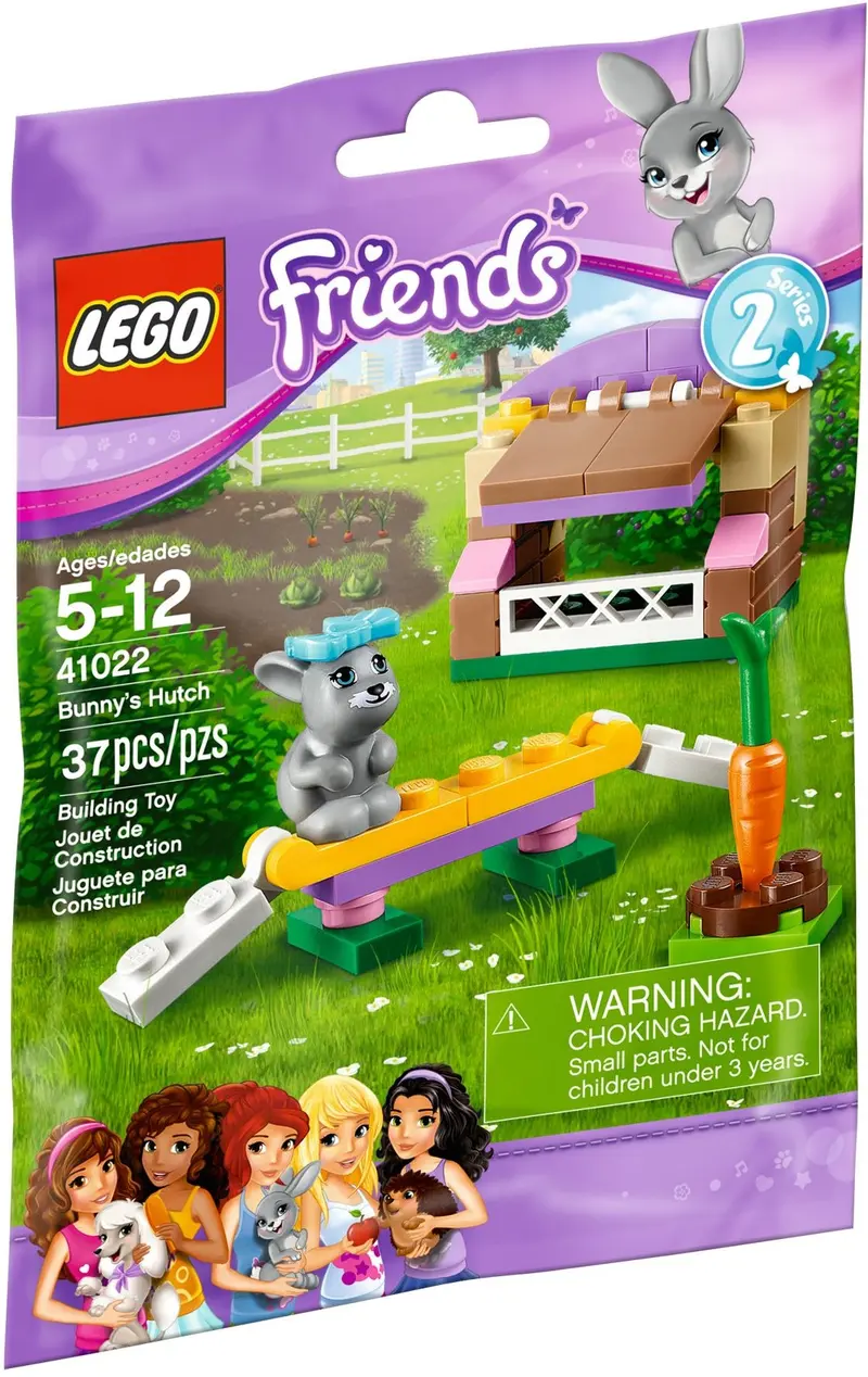LEGO Friends 41022 Bunny's Hutch set, image 2