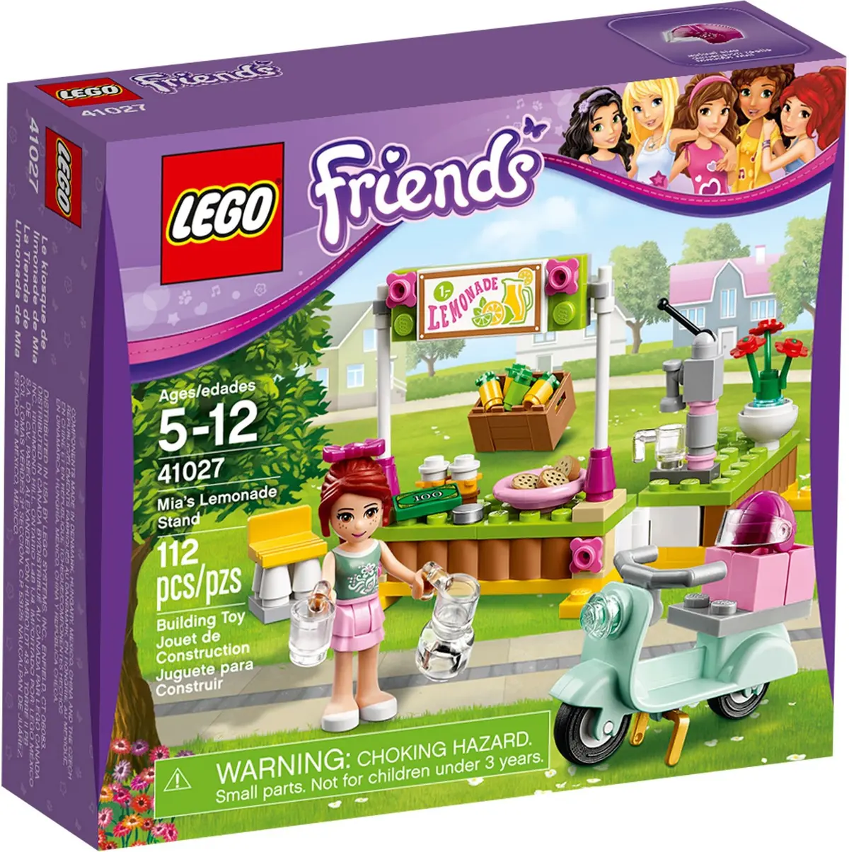 LEGO Friends 41027 Mia's Lemonade Stand set, image 2