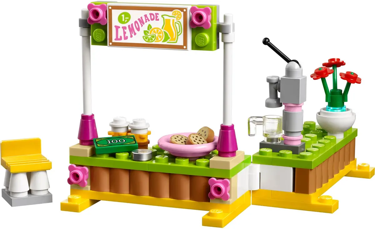 LEGO Friends 41027 Mia's Lemonade Stand set, image 3