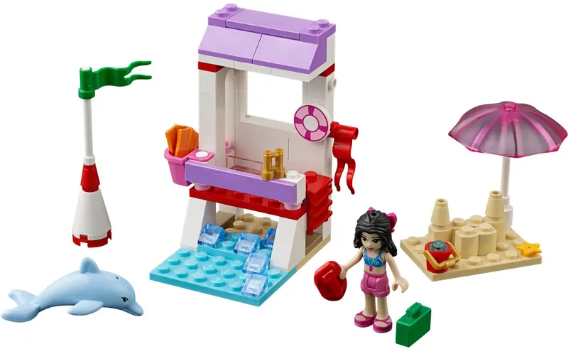 LEGO Friends 41028 Emma's Lifeguard Post set