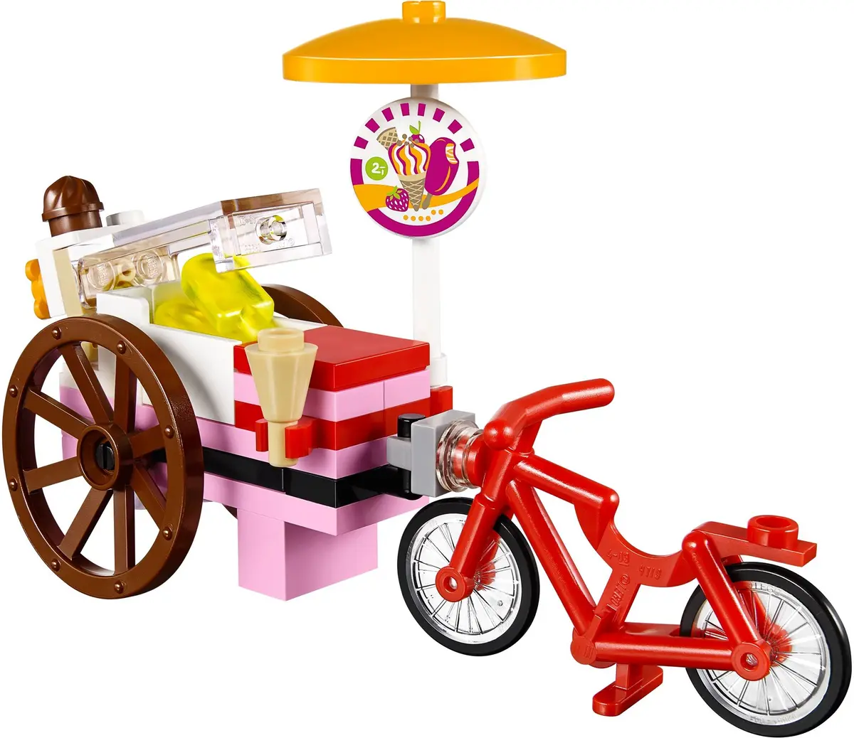 LEGO Friends 41030 Olivia's Ice Cream Bike set, image 3