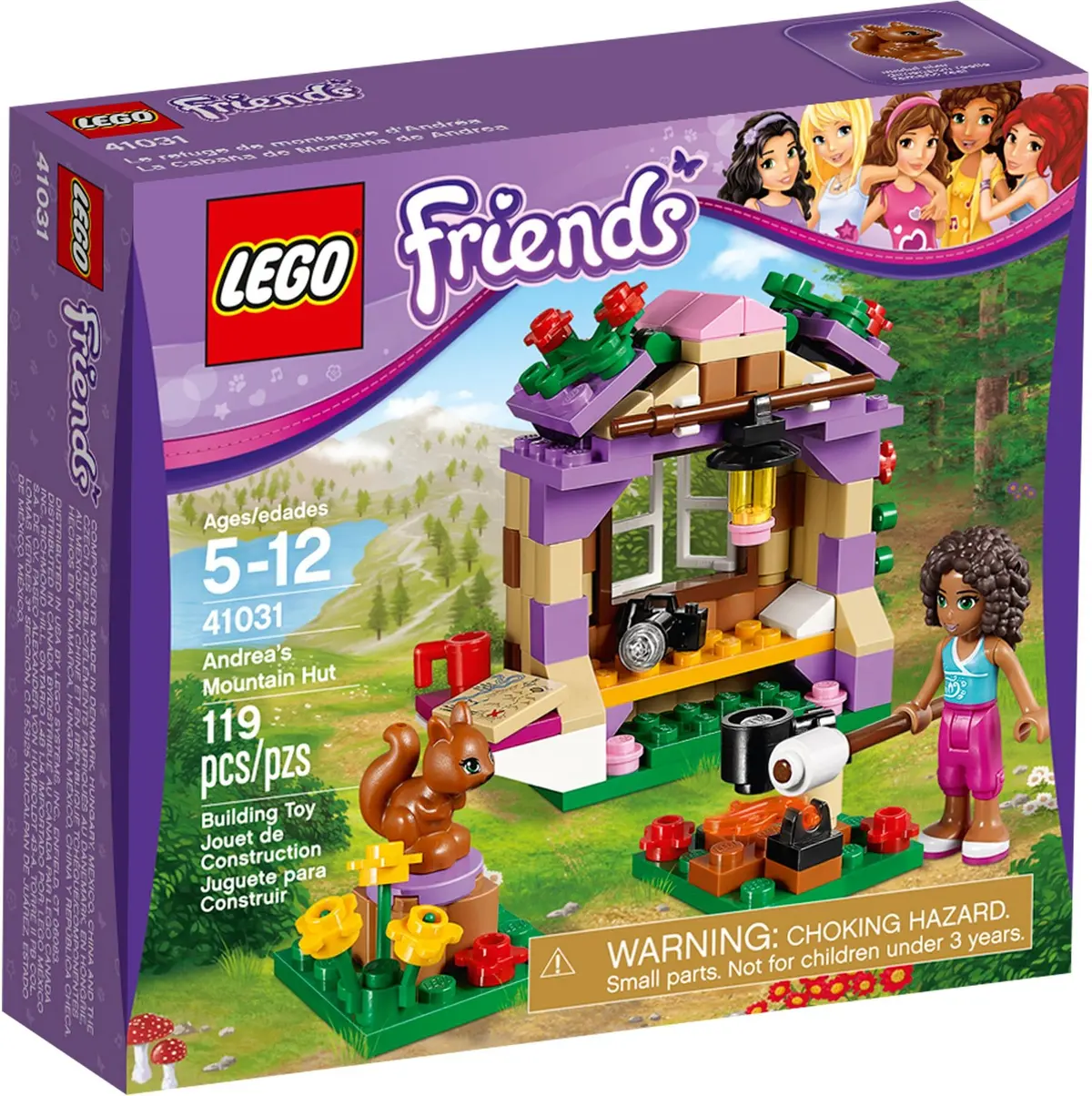 LEGO Friends 41031 Andrea's Mountain Hut set, image 2