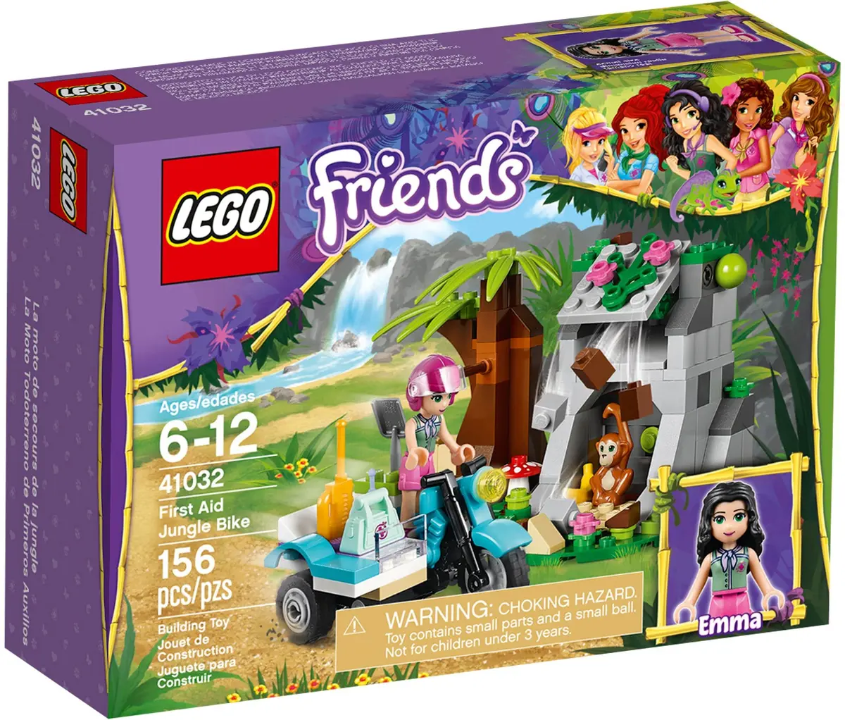 LEGO Friends 41032 First Aid Jungle Bike set, image 2