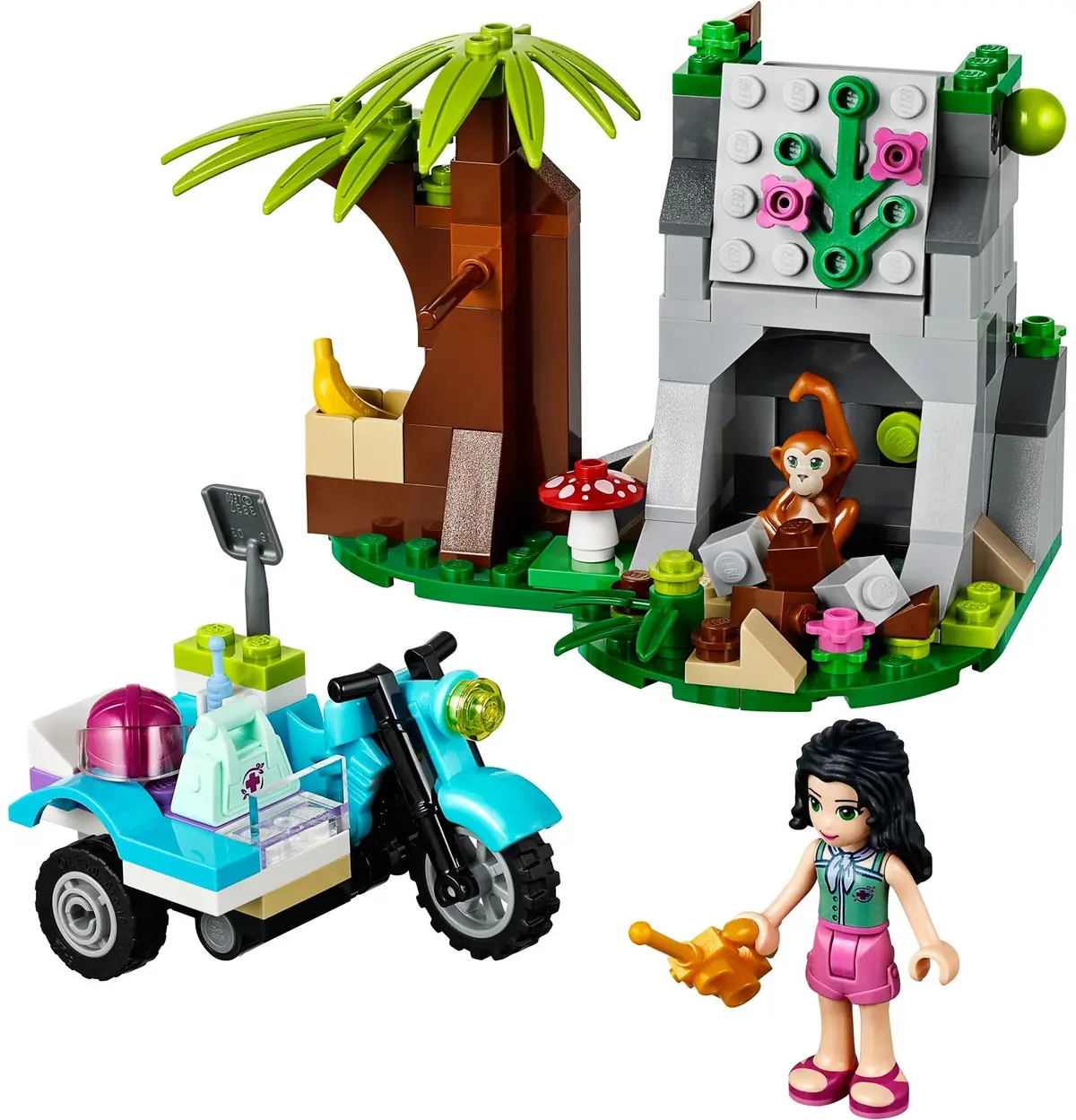LEGO Friends 41032 First Aid Jungle Bike set