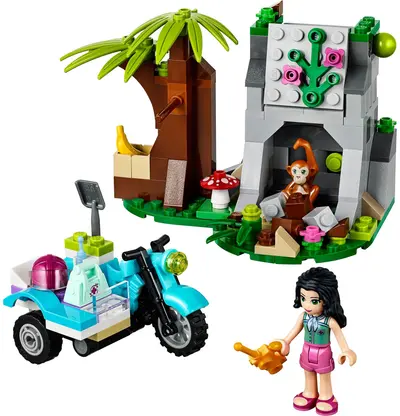 LEGO Friends 41032 First Aid Jungle Bike set