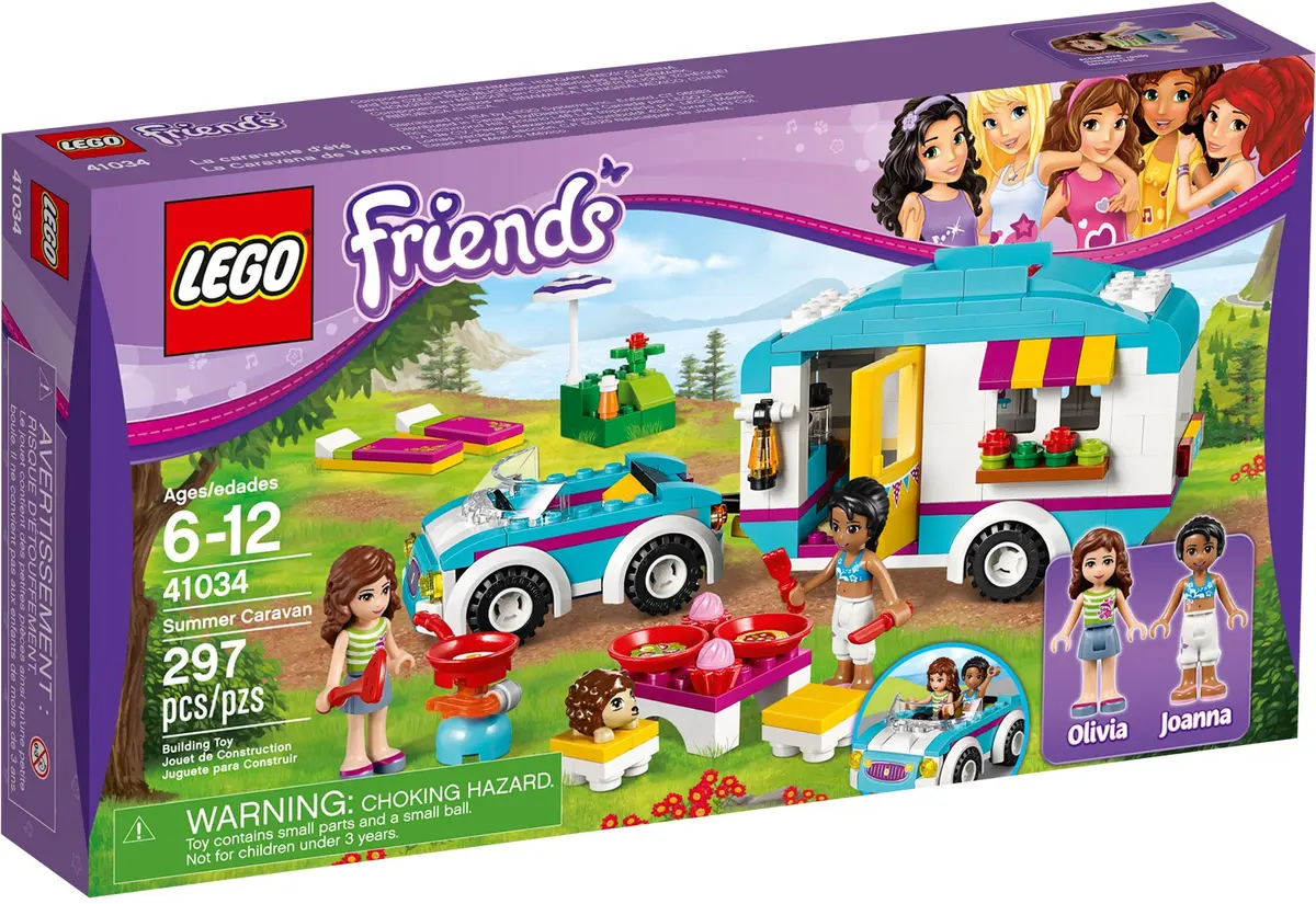 LEGO Friends 41034 Summer Caravan set, image 2
