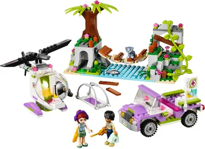 LEGO Friends 41036 Jungle Bridge Rescue set