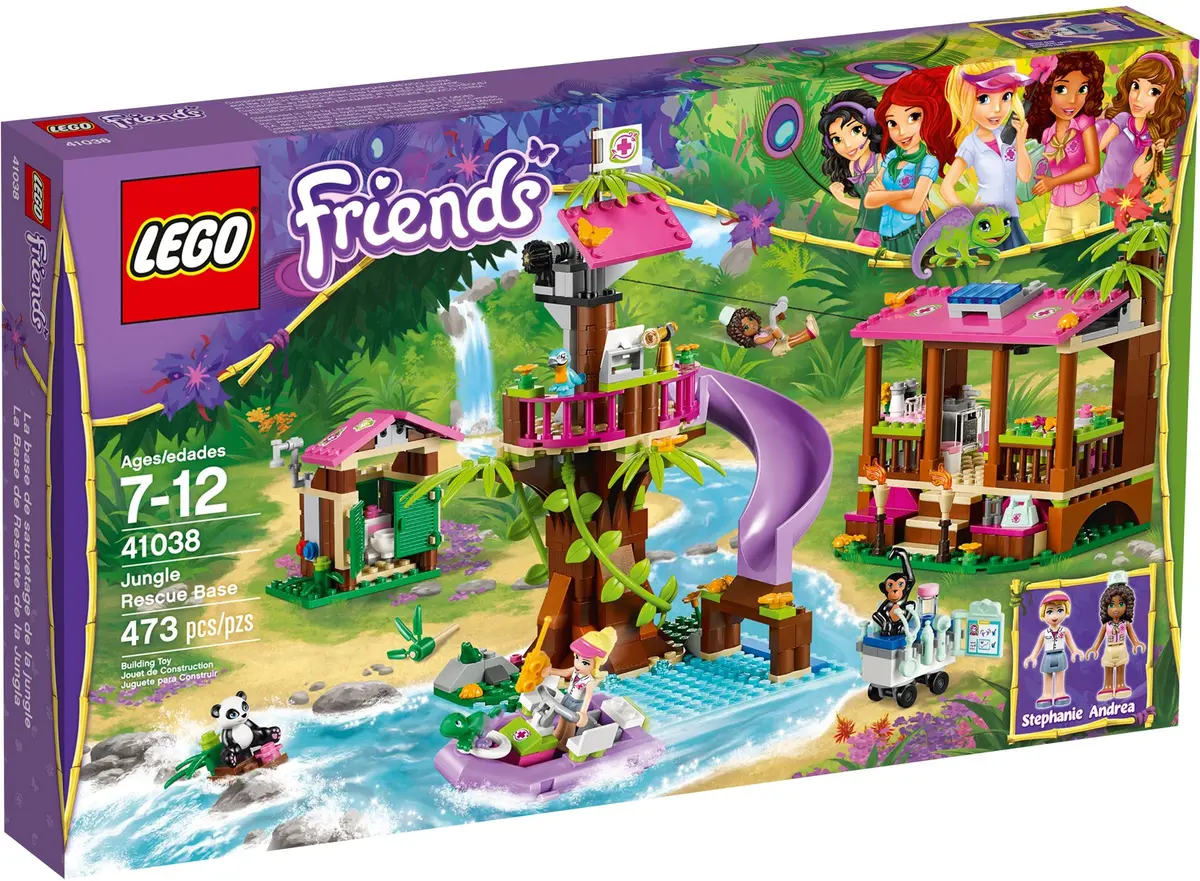 LEGO Friends 41038 Jungle Rescue Base set, image 2