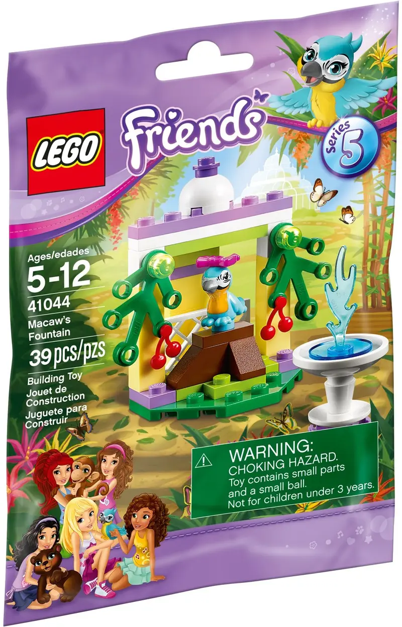 LEGO Friends 41044 Macaw's Fountain set, image 2
