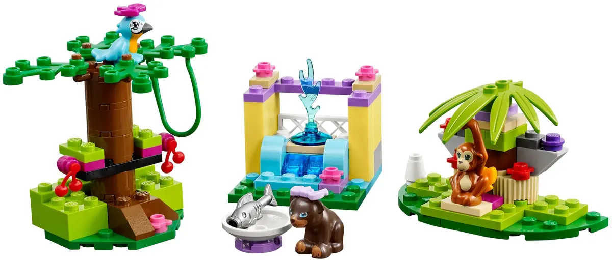 LEGO Friends 41044 Macaw's Fountain set, image 6