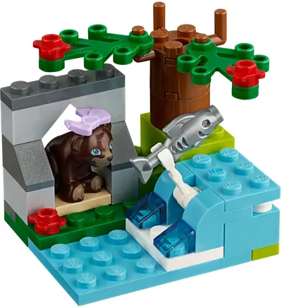 LEGO Friends 41046 Brown Bear's River set