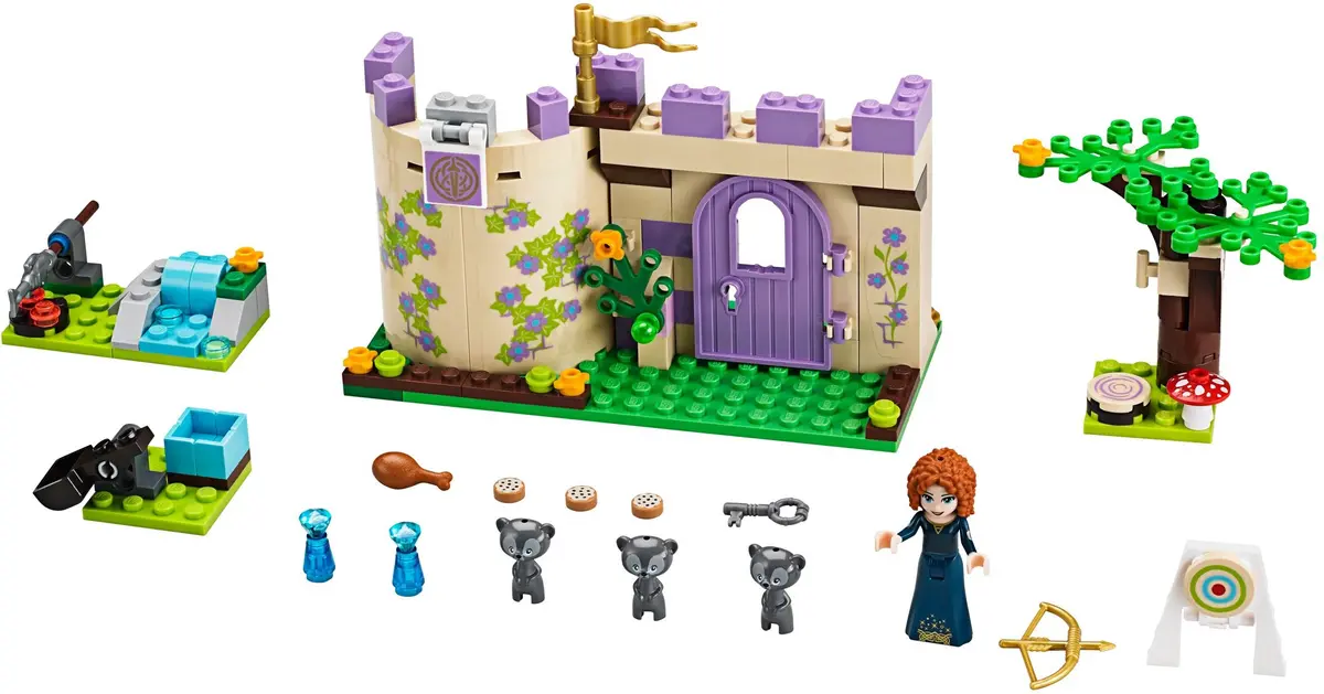 LEGO Disney 41051 Merida's Highland Games set