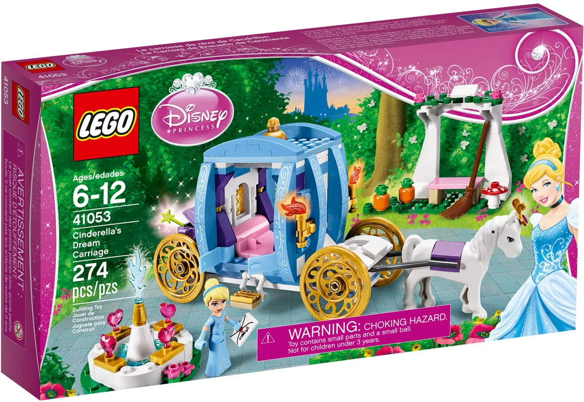 LEGO Disney 41053 Cinderella's Dream Carriage set, image 2