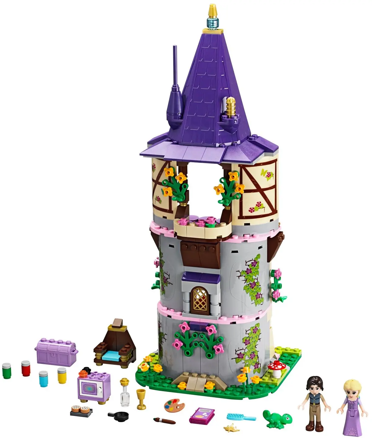 LEGO Disney 41054 Rapunzel's Creativity Tower set