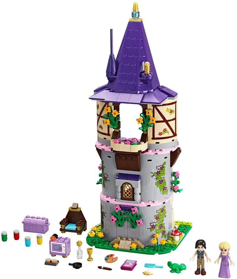 LEGO Disney 41054 Rapunzel's Creativity Tower set