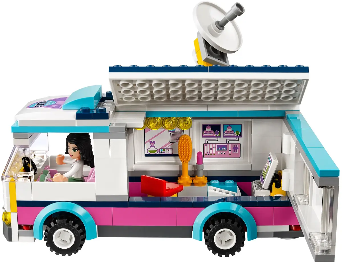 LEGO Friends 41056 Heartlake News Van set, image 3