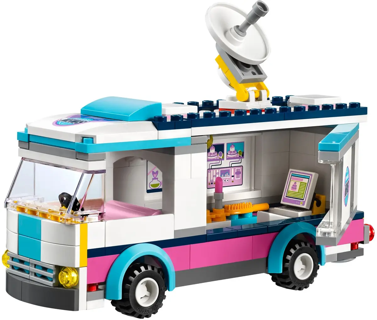 LEGO Friends 41056 Heartlake News Van set, image 7