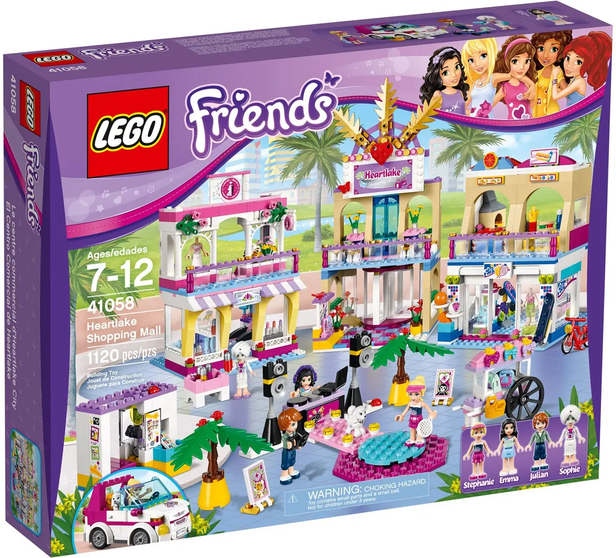 LEGO Friends 41058 Heartlake Shopping Mall set, image 2