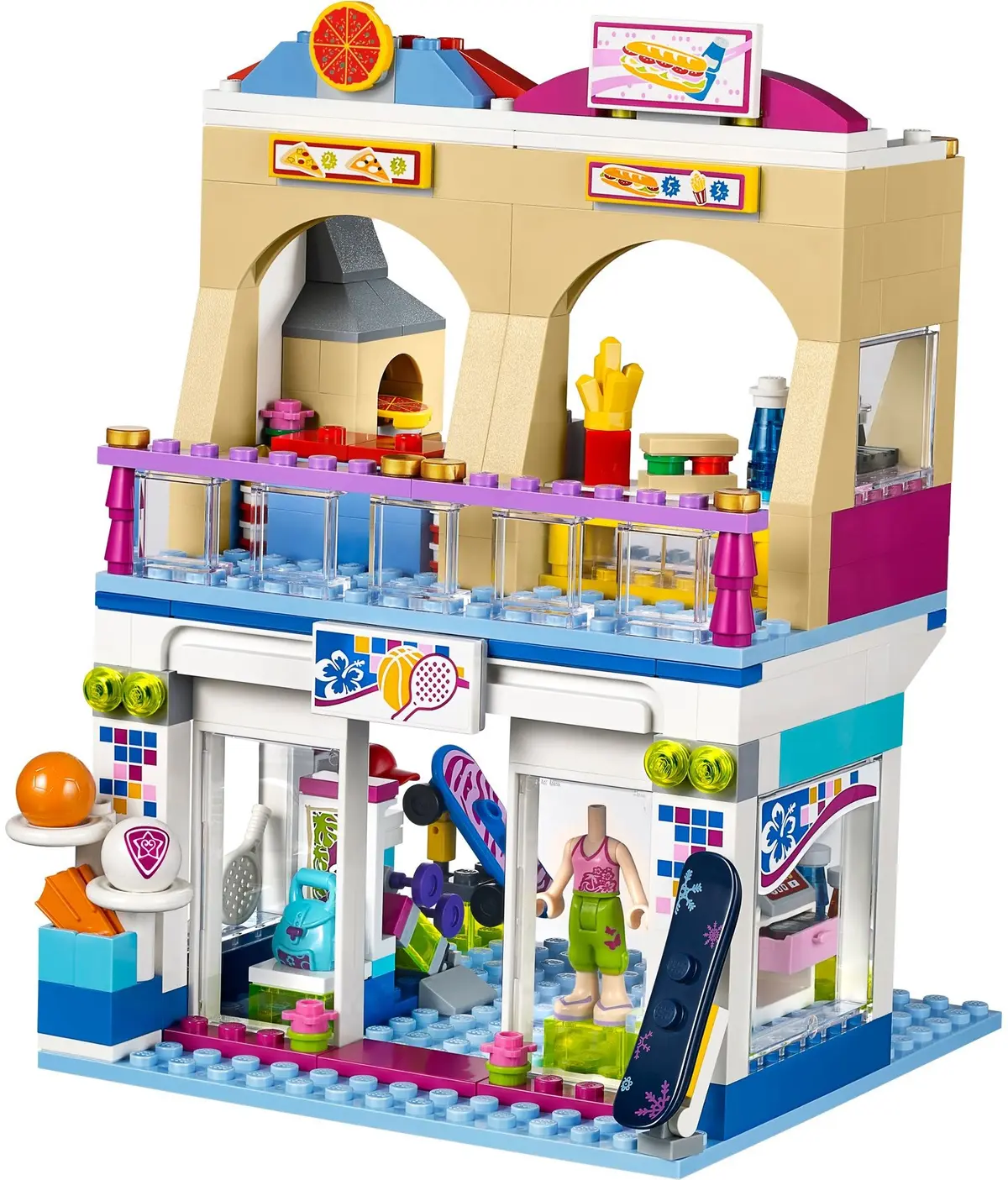LEGO Friends 41058 Heartlake Shopping Mall set, image 4