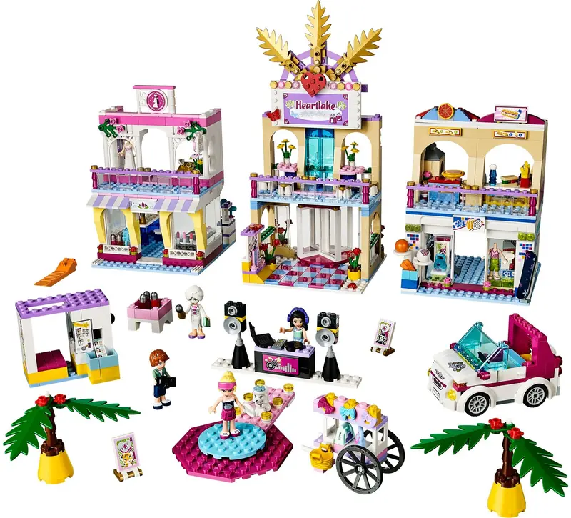 LEGO Friends 41058 Heartlake Shopping Mall set