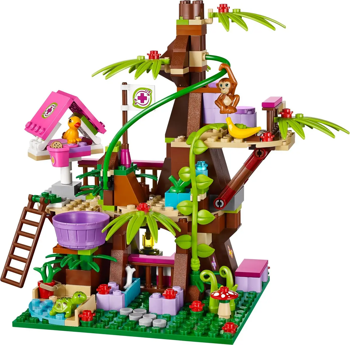 LEGO Friends 41059 Jungle Tree Sanctuary set, image 3